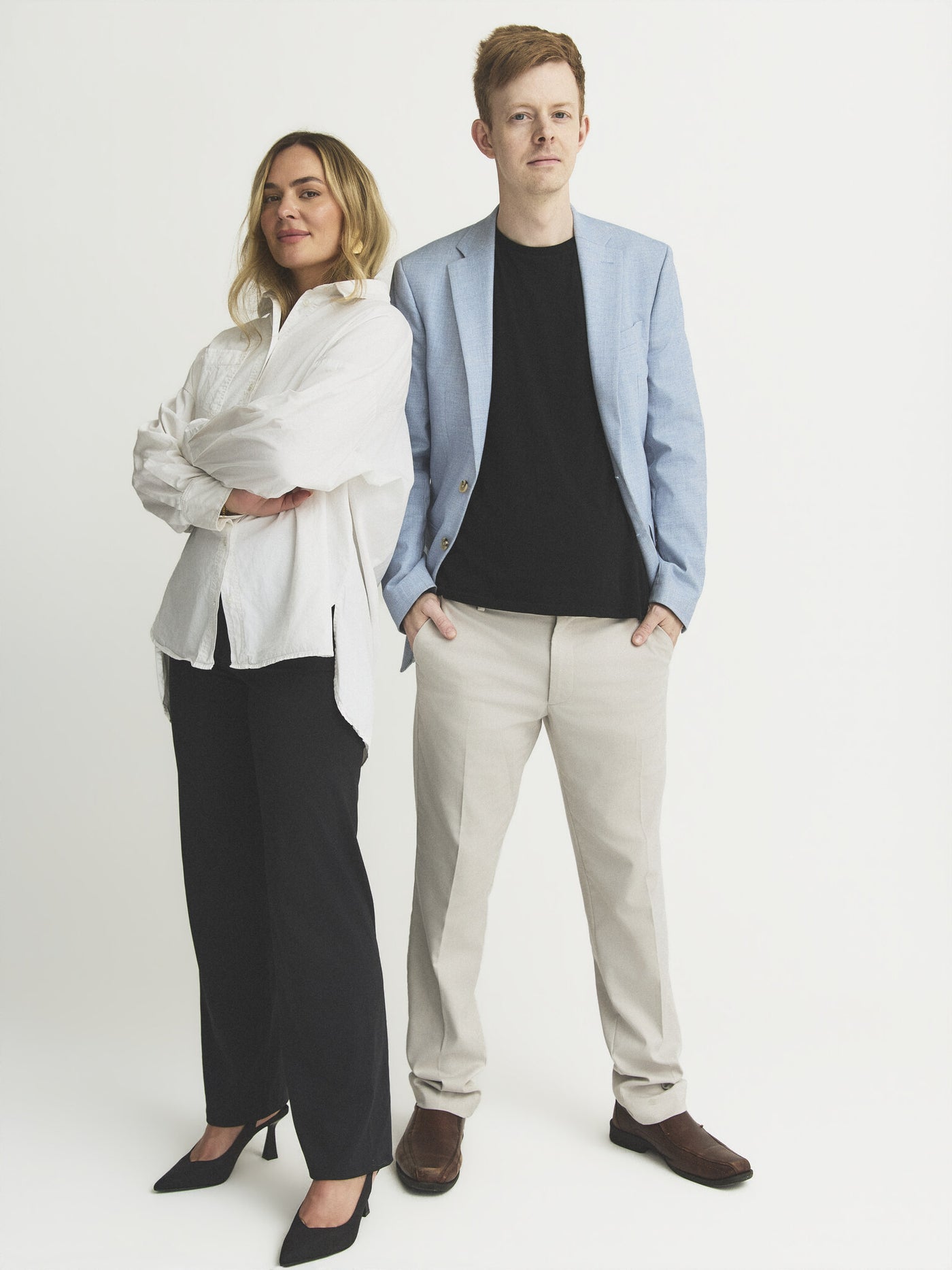 Capsule co-founders standing together in the Original Trench