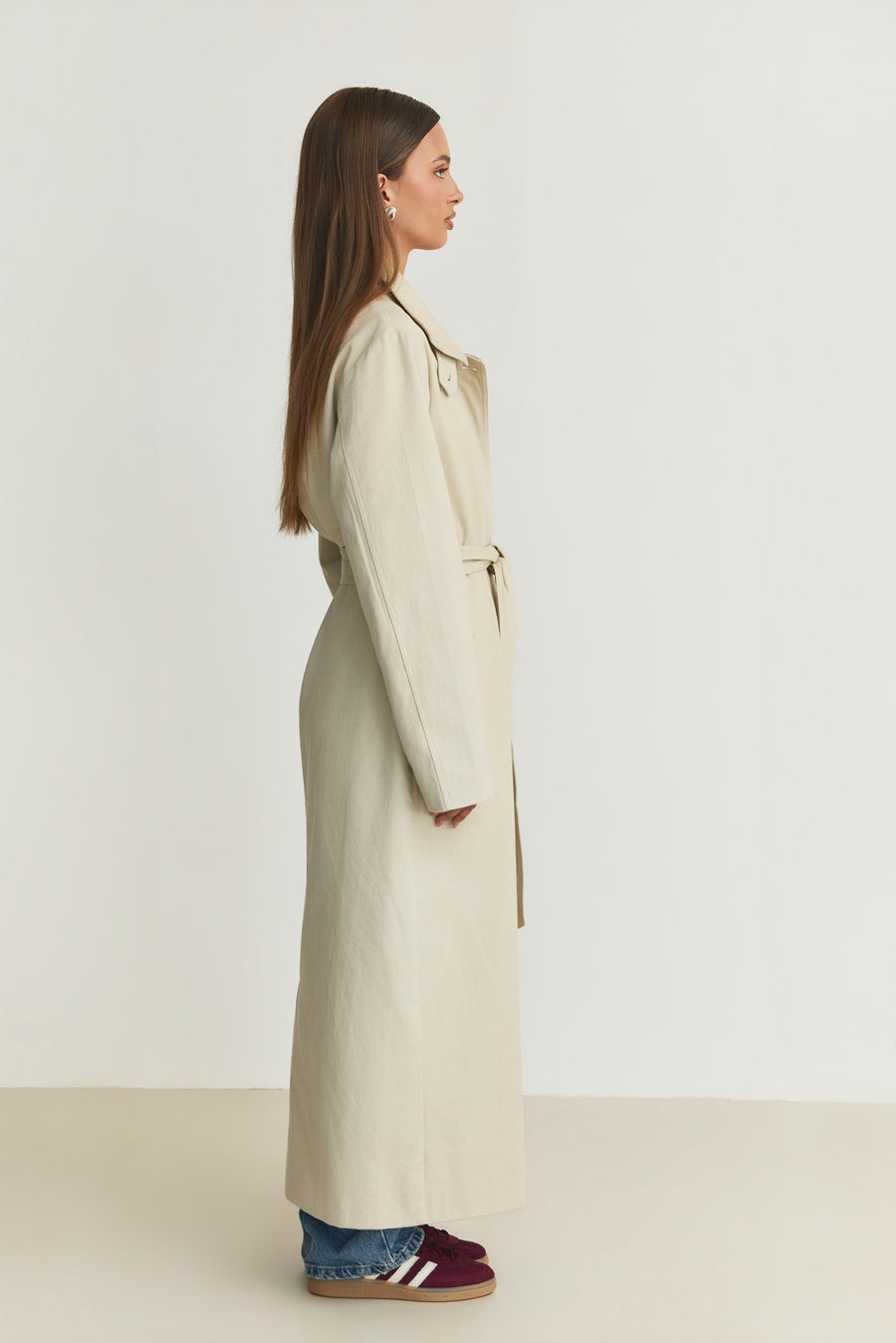 The Capsule Original Trench, side profile